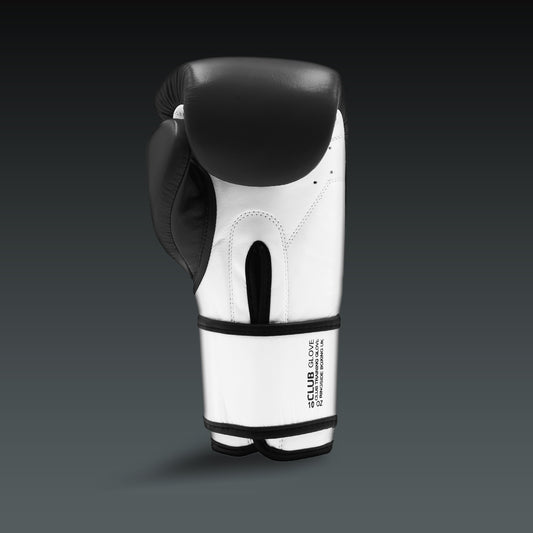 Club Boxing Glove - Black / White