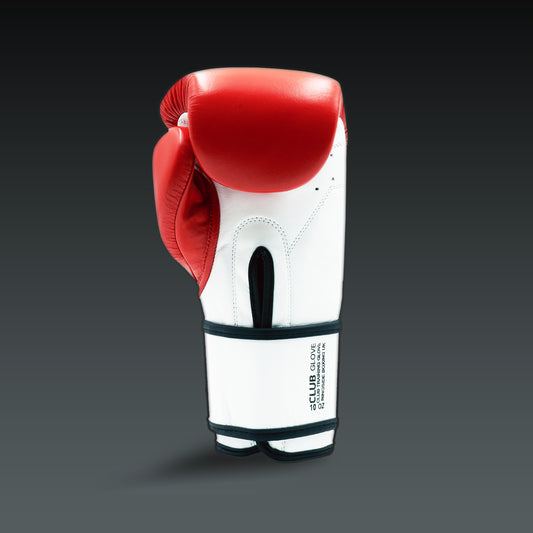 Club Boxing Glove - Red / White