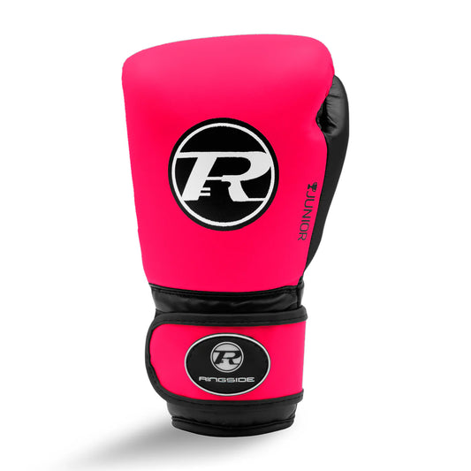 Junior Synthetic Leather Training Glove Pink / Black