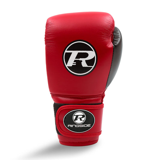 Junior Synthetic Leather Training Glove Red / Black