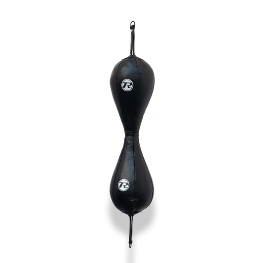 Double End Ball Punch Bag - Black / White