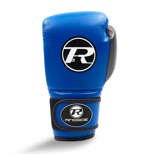 Junior Synthetic Leather Training Glove Blue / Black